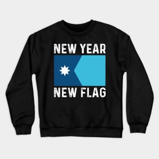 New minnesota flag Crewneck Sweatshirt